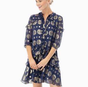 Saloni Tilly Ruffle Dress